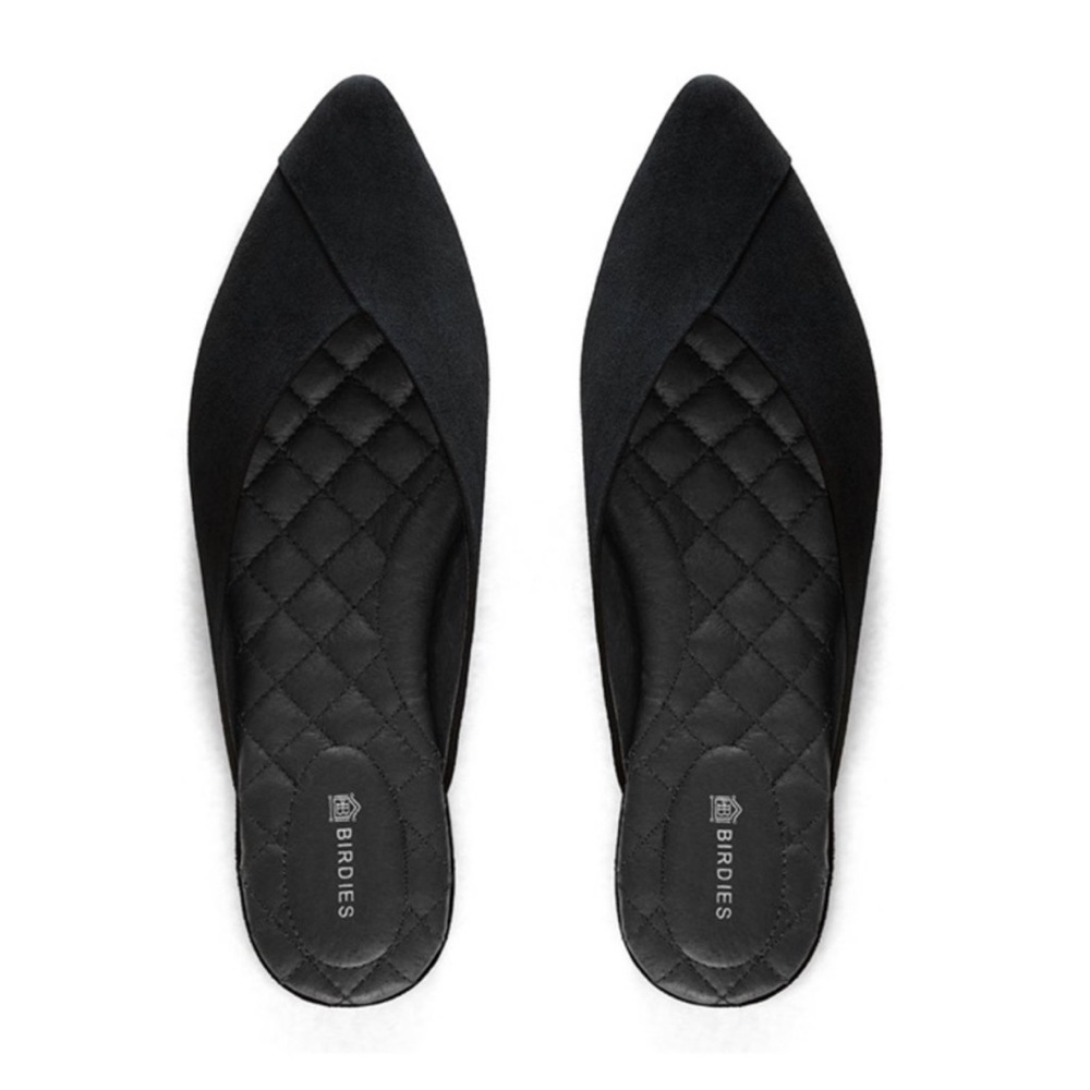 Brand New birdies swan slip ons Blck Size 9 NWOT